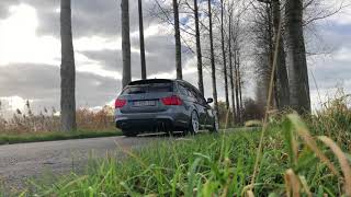 BMW 320d STRAIGHT PIPE SOUND [upl. by Neelehtak]