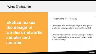 An Introduction to Ekahau Site Survey [upl. by Akimed]