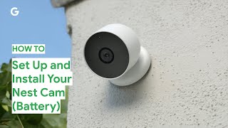 How To SetUp and Install Your Nest Cam [upl. by Smart]