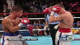 Arturo Gatti vs Micky Ward 1 Awesome Round 9 [upl. by Artenak]