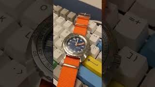 Doxa 300T Diver Watch with Orange NATO strap [upl. by Coltin]