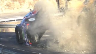 Fourmaux BIG CRASH Rallye MonteCarlo 2022 [upl. by Nitsew]