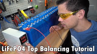 How to Top Balance LiFePO4 Battery Cells Quickly and when you need to do it [upl. by Ranique]