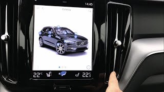 Volvo XC60 T6 Recharge Hibrid Dashboard Options amp Settings  2021  27 [upl. by Arocahs]