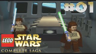 LEGO Star Wars The Complete Saga  01 [upl. by Oderfliw]