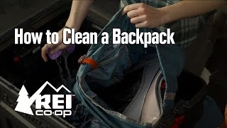 How to Clean a Backpack [upl. by Sibelle]