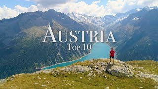 Top 10 Places To Visit In Austria [upl. by Asirrom361]