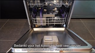 Zelf je vrijstaande vaatwasser installeren  Beko [upl. by Ynabla]