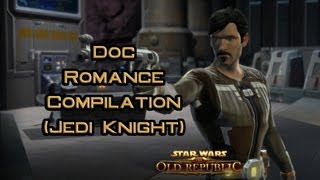 SWTOR Doc Romance Compilation Jedi Knight [upl. by Lael]