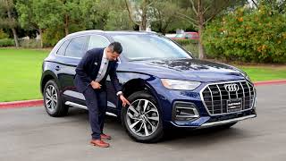 2021 Audi Q5 Review  Walkaround [upl. by Ahseryt]