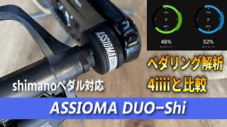 ペダル型パワーメーター 「ASSIOMA DUOShi」導入 [upl. by Housum]