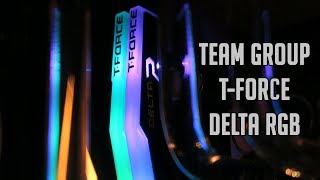 TEAM GROUP TFORCE DELTA RGB  first impression [upl. by Nnylarak181]