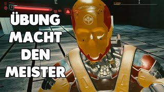 Übung macht den Meister  Cyberpunk 2077  Lets Play 002 [upl. by Ynaiffit]