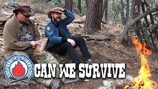 Desert Forest Survival Shelter Bushcraft amp Survival Skills [upl. by Sargent448]