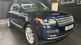 201363 LandRover RangeRover L405 44 SDV8 Autobiography  Loire Blue  Ivory Leather [upl. by Westlund]