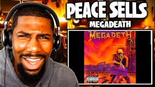 LOVE THE AGGRESSION  Peace Sells  Megadeth Reaction [upl. by Jinny]