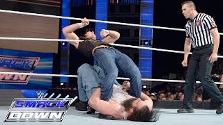 Dean Ambrose vs Luke Harper SmackDown April 2 2015 [upl. by Adria773]