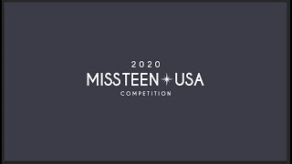 The 2020 MISS TEEN USA Competition [upl. by Lucais284]