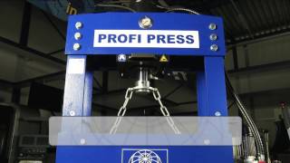 Motorized hydraulic workshop presses [upl. by Aguie]