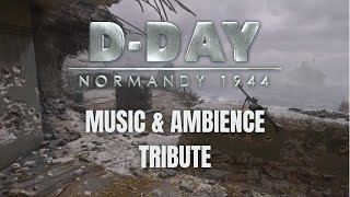 DDay June 6 1944 Inspiring Music amp Ambience Tribute  77th Anniversary  1hr [upl. by Norah]