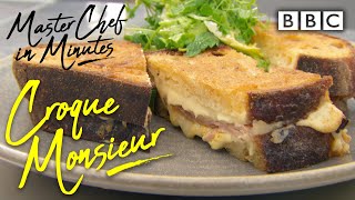 Croque Monsieur Meals in Minutes  Masterchef The Professionals  BBC [upl. by Eelarual200]