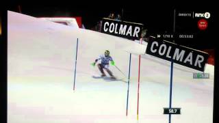 Drone Crash Slalom Marcel Hirscher [upl. by Eixirt169]