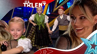 Typical Spanish Bailando la JOTA aragonesa  Audiciones 5  Got Talent España 2023 [upl. by Oakie]