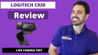 Logitech C920 HD Webcam Review  LIVE CAMERA TEST [upl. by Nnaycart120]