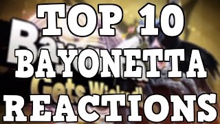 Top 10 Bayonetta In Smash Reactions [upl. by Pudens]