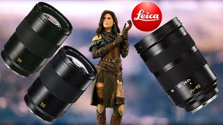 LEICA VARIOELMARITSL 2490mm vs APOSUMMICRONSL 50 amp 35mm [upl. by Lyndy]