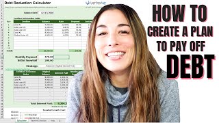 How to Create a Plan to Pay Off Debt [upl. by Yruj]