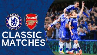 Chelsea 60 Arsenal  Record Win In Wengers 1000th Game  Premier League Classic Highlights [upl. by Noelle]