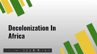 Decolonization in Africa [upl. by Eanore724]