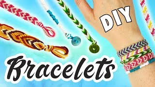 DIY BRACELETS TRESSÉS DEBUTANTS [upl. by Abbe501]