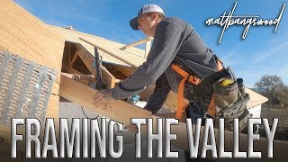 Framing The Valley  Dummy Tails HowTo Cut Valley Blocks [upl. by Enytsuj]