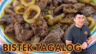 Bistek Tagalog  Beefsteak  Panlasang Pinoy [upl. by Nnylyam]