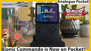 Analogue Pocket Gets a Bionic Commando Arcade Core [upl. by Le162]