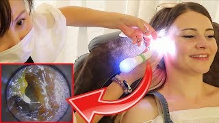 Japanese Ear Wax Cleaning Salon FULL EXPERIENCE [upl. by Leontine677]