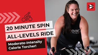 Free 20 Minute Spinning Workout  Spin to Begin Beginner Spin Class [upl. by Neelram]