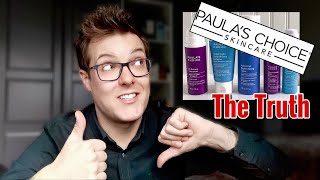 PAULAS CHOICE REVIEW  6 Month Update  An Honest Look at Paulas Choice Skincare [upl. by Ettelrac954]