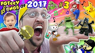 FGTEEV SONGS of 2017 Part 3 Amazing Frog Minecraft Lego Dimensions Scribblenauts Youtube Rewind [upl. by Nitneuq97]