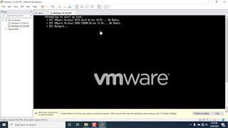 How to troubleshoot Booting problem of Windows 10 in VMWare WorkstationEFI Virtual SCSI No Media [upl. by Akinohs]