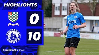 Chesham United Ladies A  Highlights  121221 [upl. by Breeze776]