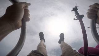 Slingshot ride at Myrtle Beach GoPro POV [upl. by Yniatirb192]