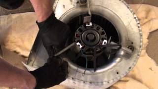 Replacing the blower motor in my Nordynemiller furnace [upl. by Culhert413]