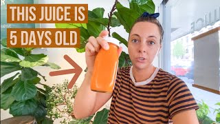 HOW TO PRESERVE RAW JUICE amp EXTEND SHELF LIFE [upl. by Nayllij]