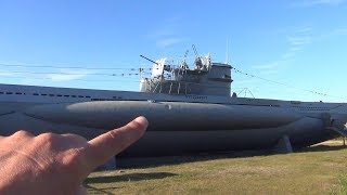 Inside a German WW2 Submarine  Touring U995 UBoot [upl. by Mercorr]