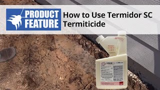 How to Do a Termite Treatment with Termidor SC Termiticide [upl. by Pufahl]