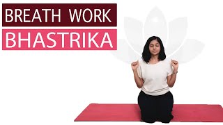 How to do Bhastrika  Pranayama  Breathing Exercise  Yogalates with Rashmi [upl. by Yendyc]