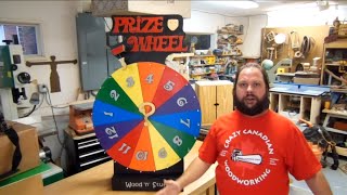 How To Make A Prize Wheel Prize Spinner [upl. by Dajma]